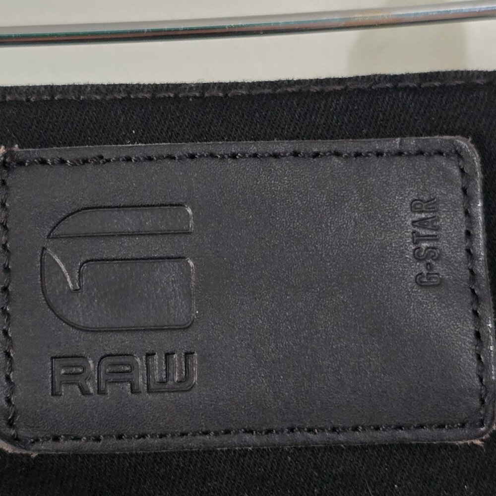 G Star Raw Shape Skinny Black High Rise Stretch Jeans Sz W28 L30 NWOT - Picture 9 of 11